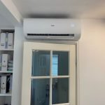 Airconditioning installatie binnen